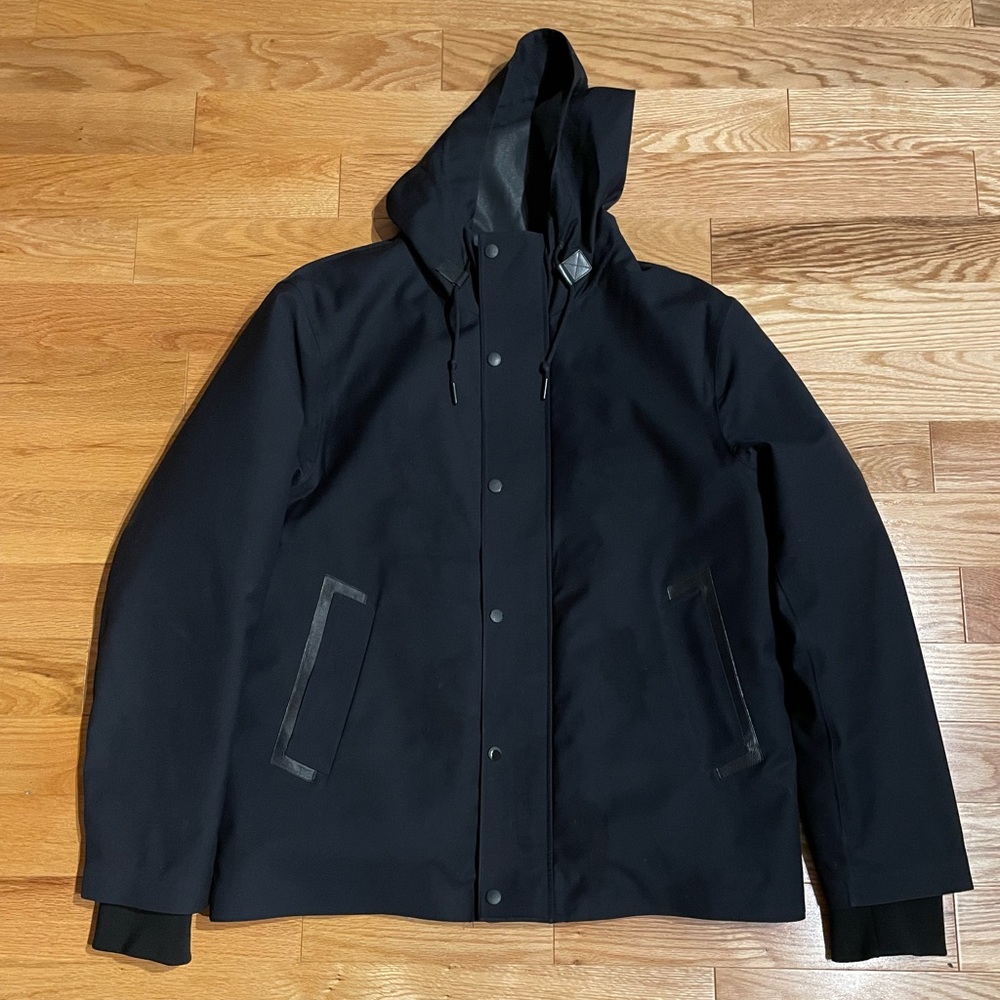Mackage 3-in-1 Navy Blue Mens Parka